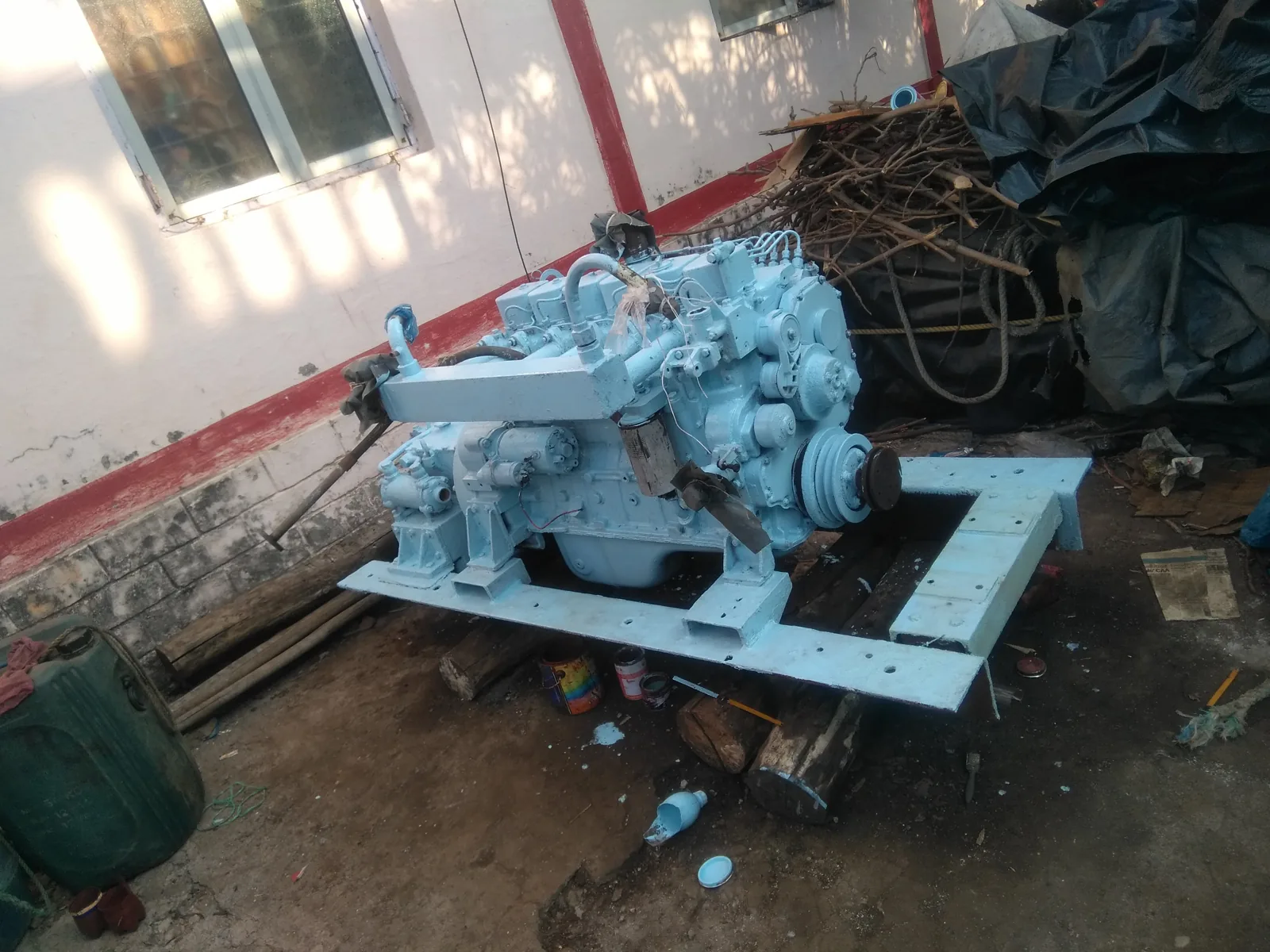 Motor de embarcação pesqueira
